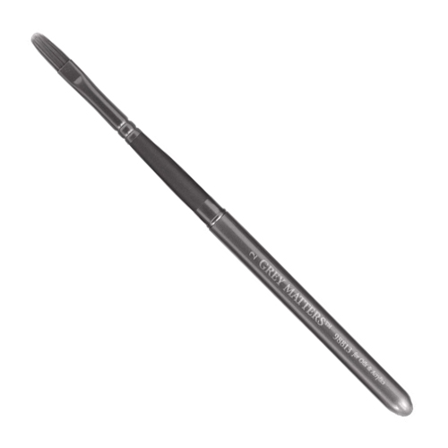 Richeson Grey Matters Pocket Brush for Oil & Acrylic - #2 Filbert