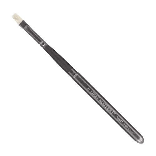 Richeson Grey Matters Pocket Bristle Brush for Oil & Acrylic - #2 Bright