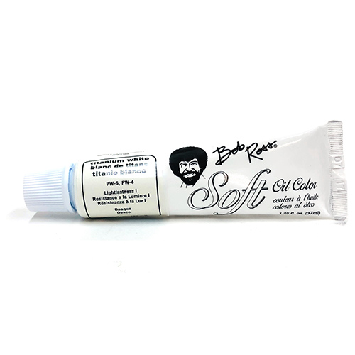Bob Ross Soft Oil Paint - (1.25oz/37ml) Titanium White