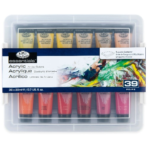 Royal Langnickel Essentials Acrylic Paints 22ml 36pc