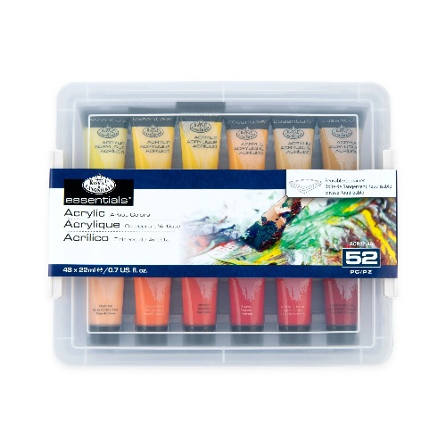 Royal Langnickel Essentials Acrylic Paints 22ml 48pc