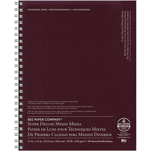 Bee Paper Super Deluxe Mixed Media Journal 11" x 14" - (60 Sheets, 93lb)