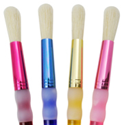 Royal Langnickel Big Kids Choice Lil Grippers Brush Set - (4 Pieces) Chubby Round