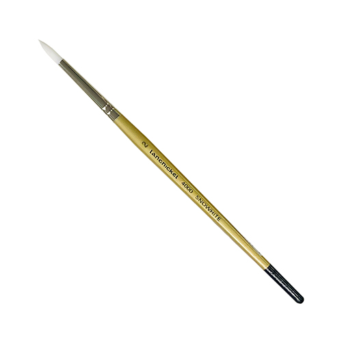 Royal Langnickel Snowhite Taklon Brush - Short Handle, Round #2