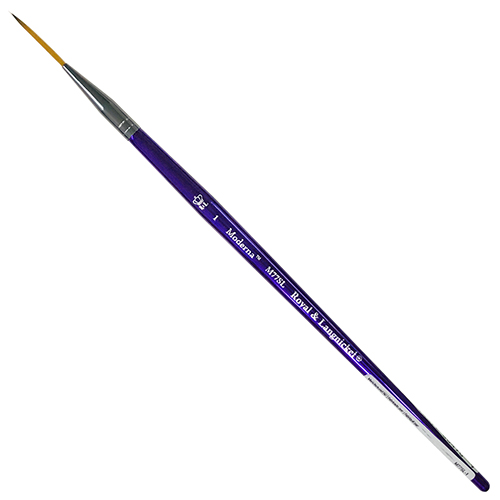 Royal Langnickel Moderna Brush for All Media - Script Liner #1
