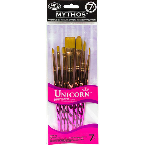 Royal Langnickel Mythos Unicorn Brush Set - (7 Pack) Assortment #2