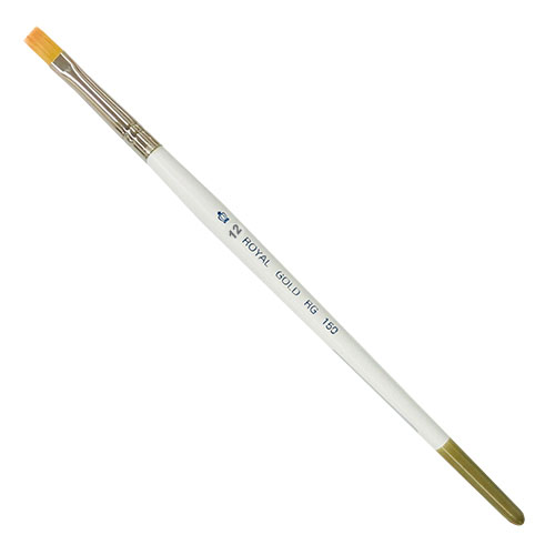 Royal Langnickel Royal Gold Brush for Acrylic & Watercolor - Shader #12