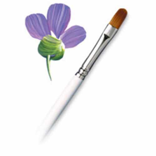 Royal Langnickel Royal Gold Brush for Acrylic & Watercolor -Filbert #8
