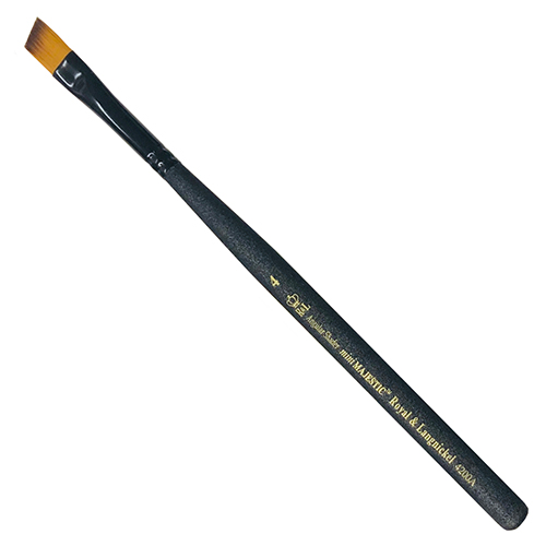 Royal Langnickel Mini Majestic Brush - Angular Shader #4