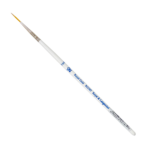 Royal Langnickel Royal Gold Brush for Acrylic & Watercolor - Script Liner #10/0