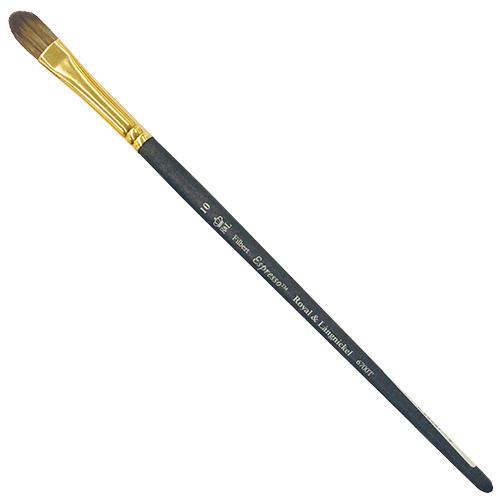 Royal Langnickel Espresso Brush for Acrylic - Filbert #10