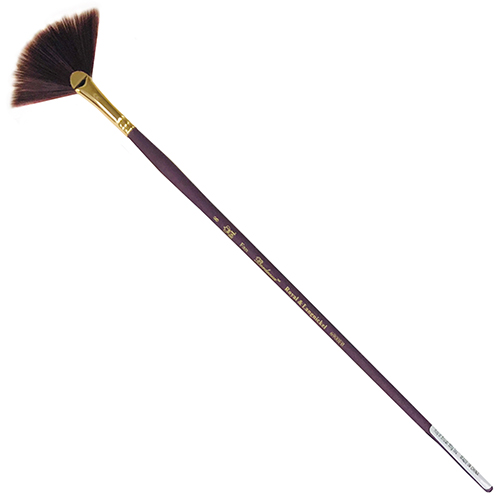 Royal Langnickel Bordeaux Synthetic Filament Brush - Fan #8