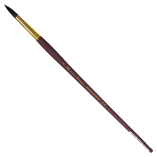 Royal Langnickel Bordeaux Synthetic Filament Brush - Round #8