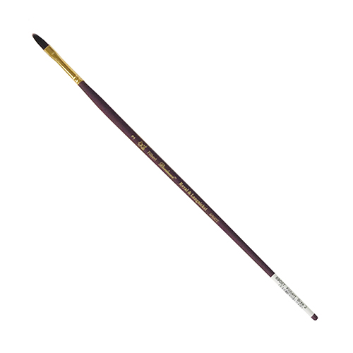 Royal Langnickel Bordeaux Synthetic Filament Brush - Filbert #2