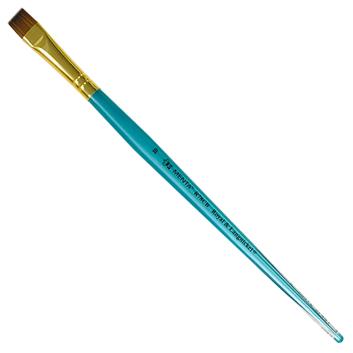 Royal Langnickel Menta 78 Brush for Acrylic - Short Handle, Chisel Blender #10