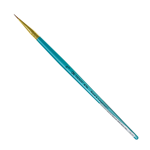 Royal Langnickel Menta 78 Brush for Acrylic - Short Handle, Liner #20/0