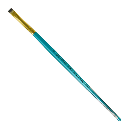 Royal Langnickel Menta 98 Brush for Acrylic - Short Handle, Chisel Blender #4