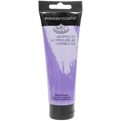 Royal Langnickel Essentials Acrylic Paint - (4oz/120ml) Bright Purple