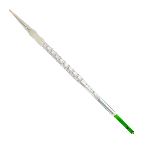 Royal Langnickel Soft-Grip Bristle Brush - Long Handle, Round #1