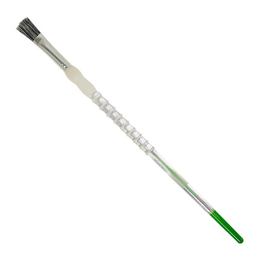 Royal Langnickel Soft-Grip Bristle Fitch Brush - Long Handle, Glaze 1/2"