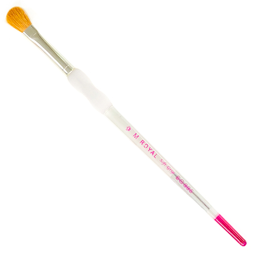 Royal Langnickel Soft-Grip Sabeline Brush - Short Handle, Mop Medium