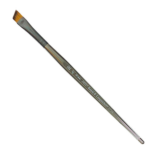 Royal Langnickel Zen Brush for All Media - Short Handle, Angle 3/8"