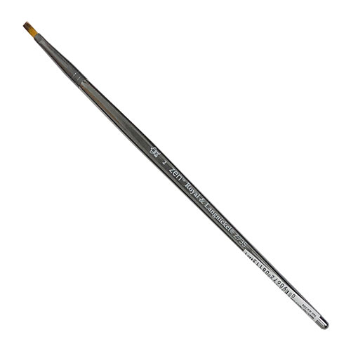 Royal Langnickel Zen Brush for All Media  Short Handle, Flat Shader #2