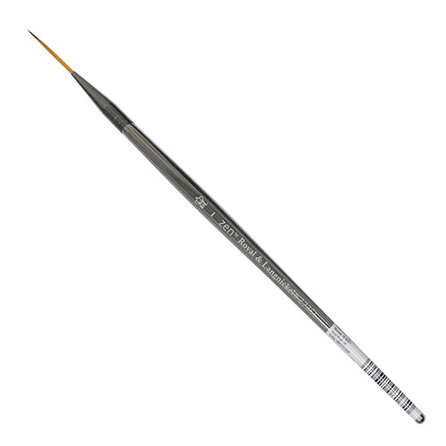 Royal Langnickel Zen Brush for All Media  Short Handle, Script Liner #1