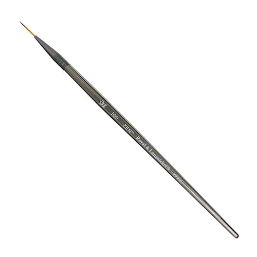 Royal Langnickel Zen Brush for All Media  Short Handle, Script Liner #10/0