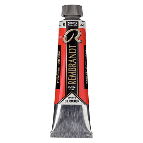 Royal Talens Rembrandt Oil Colour - (1.4oz/40ml) Permanent Red Light