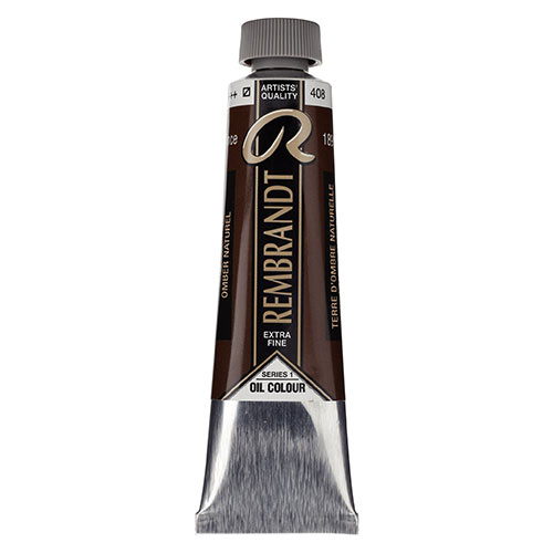 Royal Talens Rembrandt Oil Colour - (1.4oz/40ml) Raw Umber