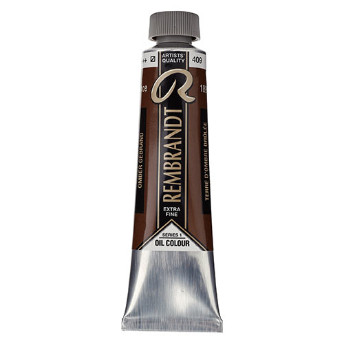 Royal Talens Rembrandt Oil Colour - (1.4oz/40ml) Burnt Umber