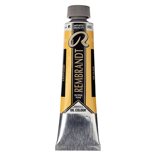 Royal Talens Rembrandt Oil Colour - (1.4oz/40ml) Light Gold