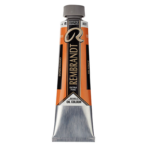 Royal Talens Rembrandt Oil Colour - (1.4oz/40ml) Deep Gold