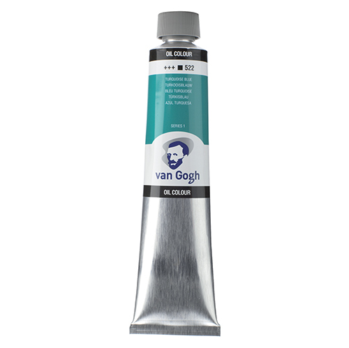Royal Talens Van Gogh Oil Colour - (6.8oz/200ml) Turquoise Blue