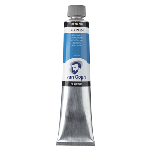 Royal Talens Van Gogh Oil Colour - (6.8oz/200ml) Cerulean Blue