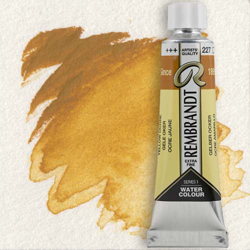 Royal Talens Rembrandt Watercolour - (0.3oz/10ml) Yellow Ochre