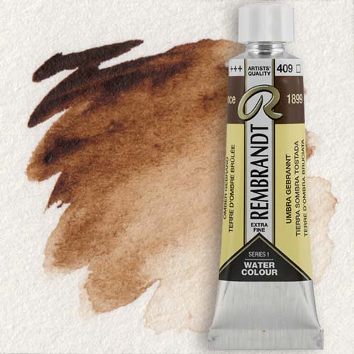 Royal Talens Rembrandt Watercolour - (0.3oz/10ml) Burnt Umber