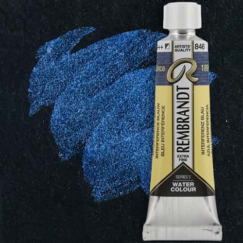 Royal Talens Rembrandt Watercolour - (0.3oz/10ml) Interference Blue