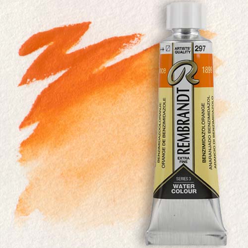 Royal Talens Rembrandt Watercolour - (0.6oz/20ml) Benzimidazolone Orange 297