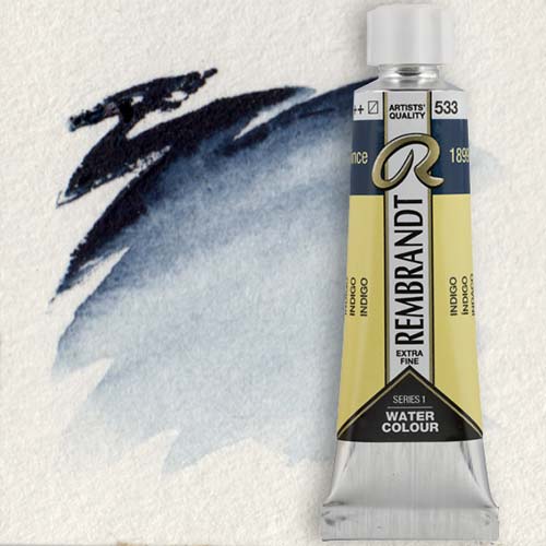 Royal Talens Rembrandt Watercolour - (0.6oz/20ml) Indigo 533