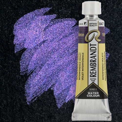 Royal Talens Rembrandt Watercolour - (0.6oz/20ml) Interference Violet 847