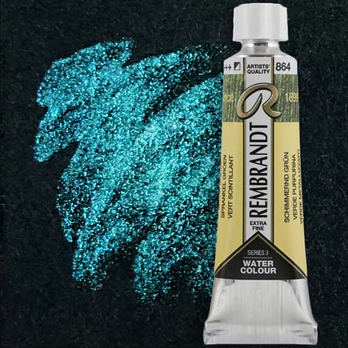 Royal Talens Rembrandt Watercolour - (0.6oz/20ml) Sparkle Green 864