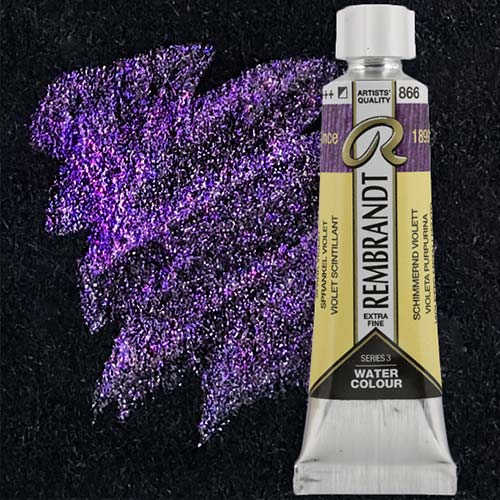Royal Talens Rembrandt Watercolour - (0.6oz/20ml) Sparkle Violet 866