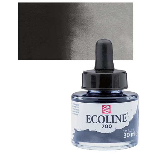 Royal Talens Ecoline Liquid Watercolor - (1oz/30ml) Jet Black