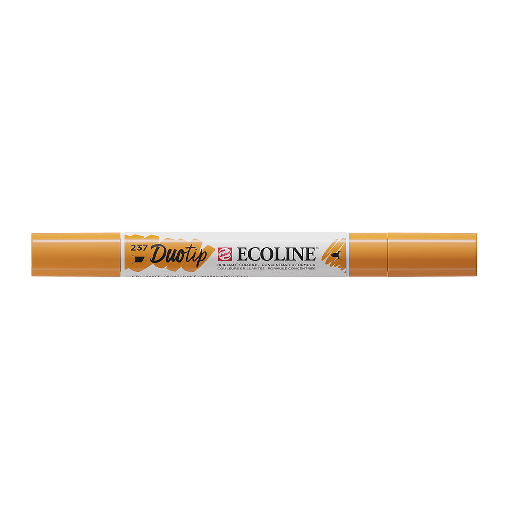 Ecoline Duotip Watercolor Marker - Deep Orange 237