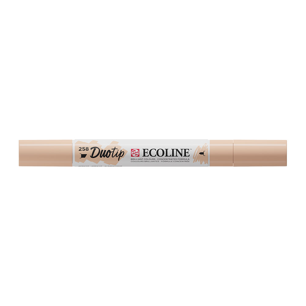 Ecoline Duotip Watercolor Marker - Apricot 258