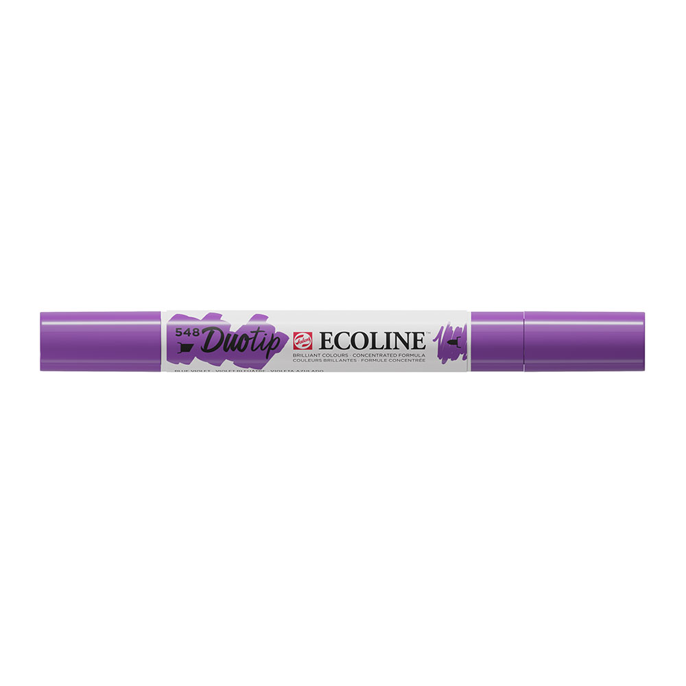 Ecoline Duotip Watercolor Marker - Blue Violet 548