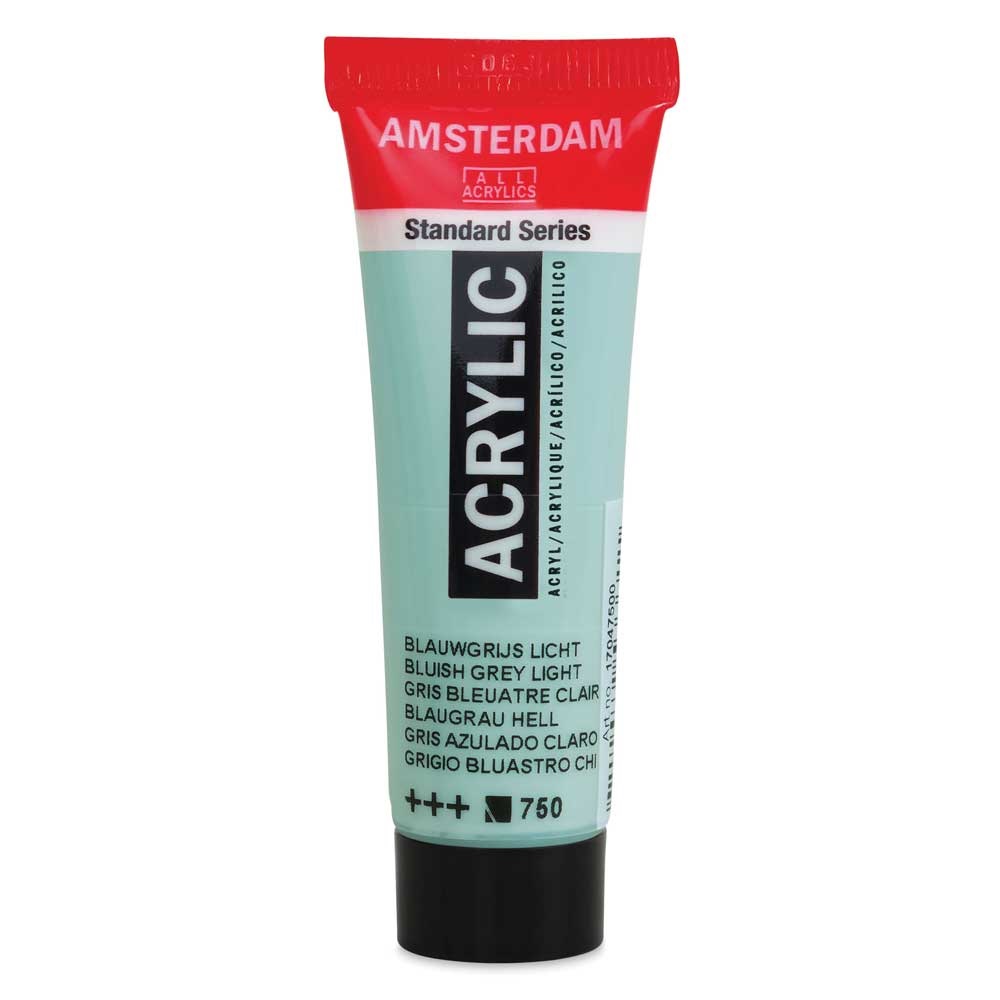 Royal Talens Amsterdam Acrylic Paint - (4.1oz/120ml) Blueish Grey Light