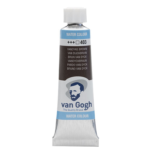 Royal Talens Van Gogh Water Colour - (.3oz/10ml) Vandyke Brown